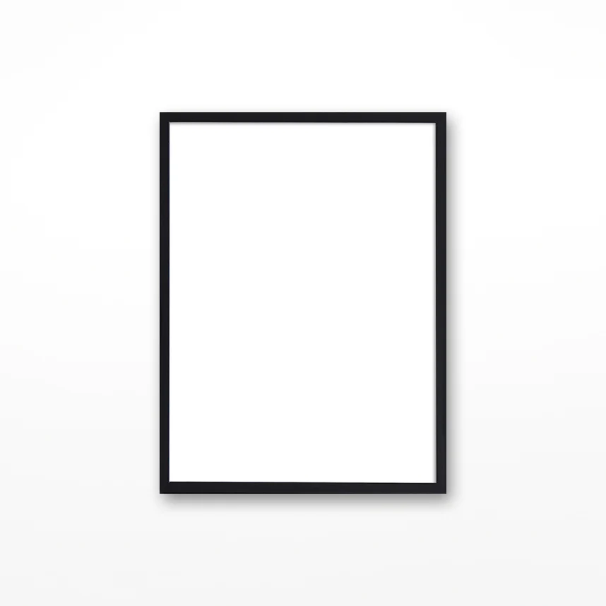 Black Picture Frame - 30 x 40cm - Image 3