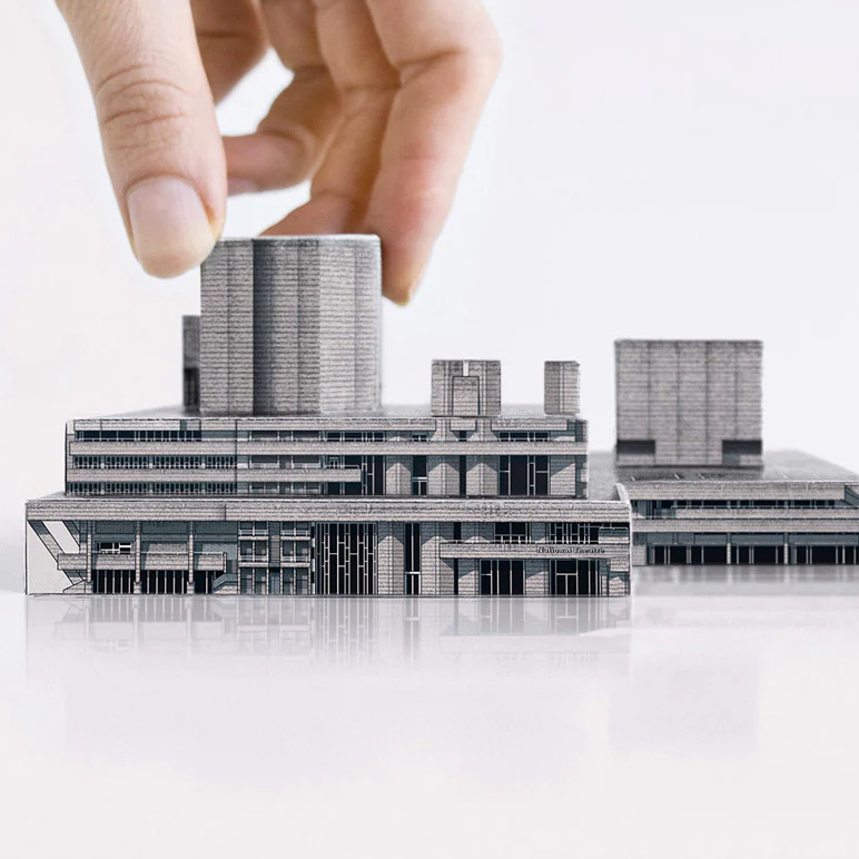 Brutal London: National Theatre Model - Image 3