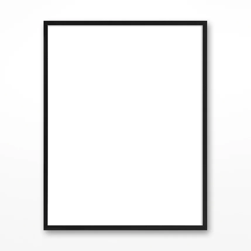 Black Picture Frame - 40 x 50cm - Image 3