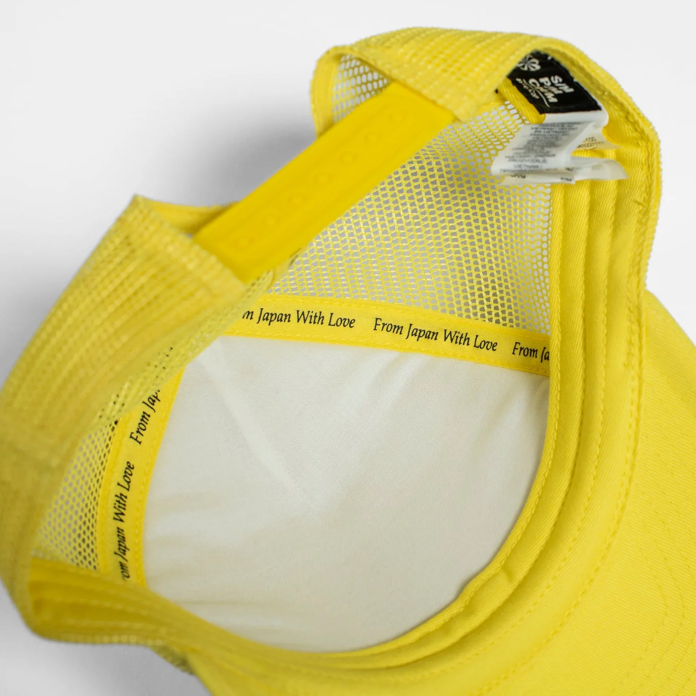 NIGO x Nike Yellow Mesh Trucker Cap - Image 3