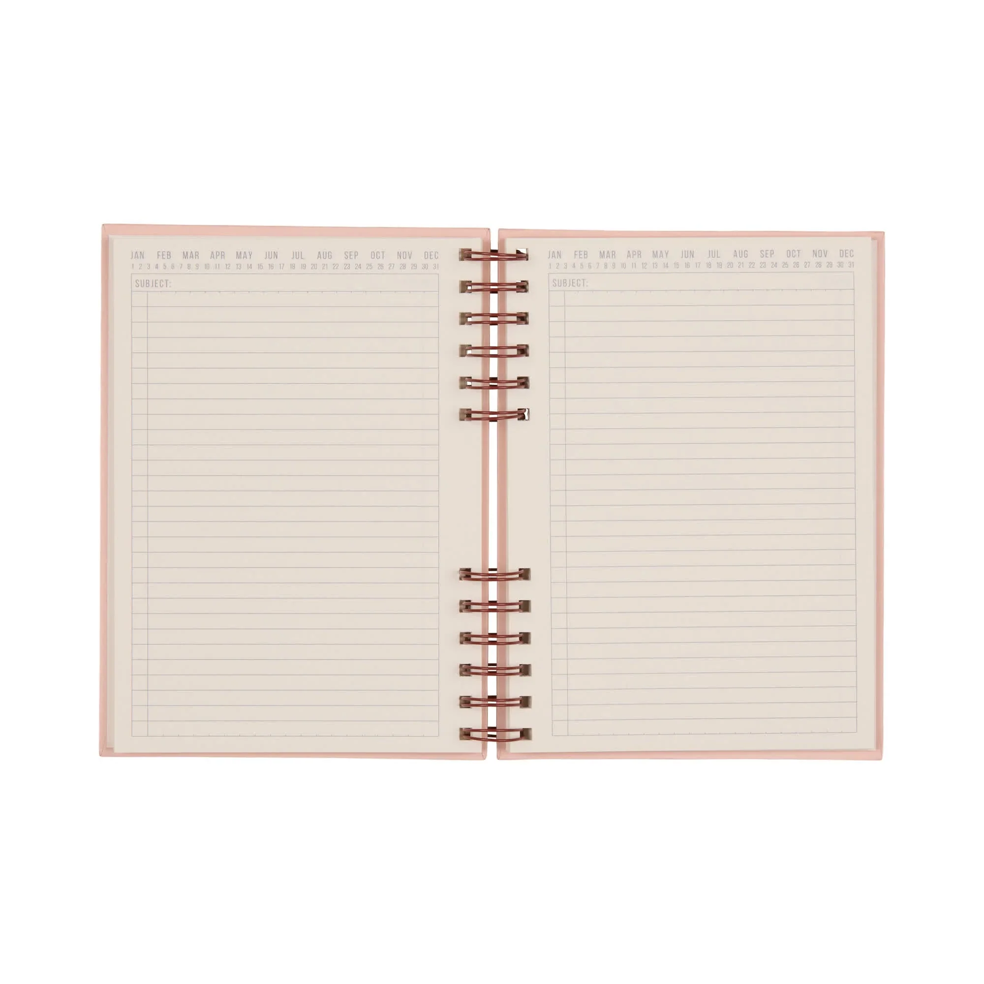 Standard Issue Planner Blush Pink Notebook - Image 3