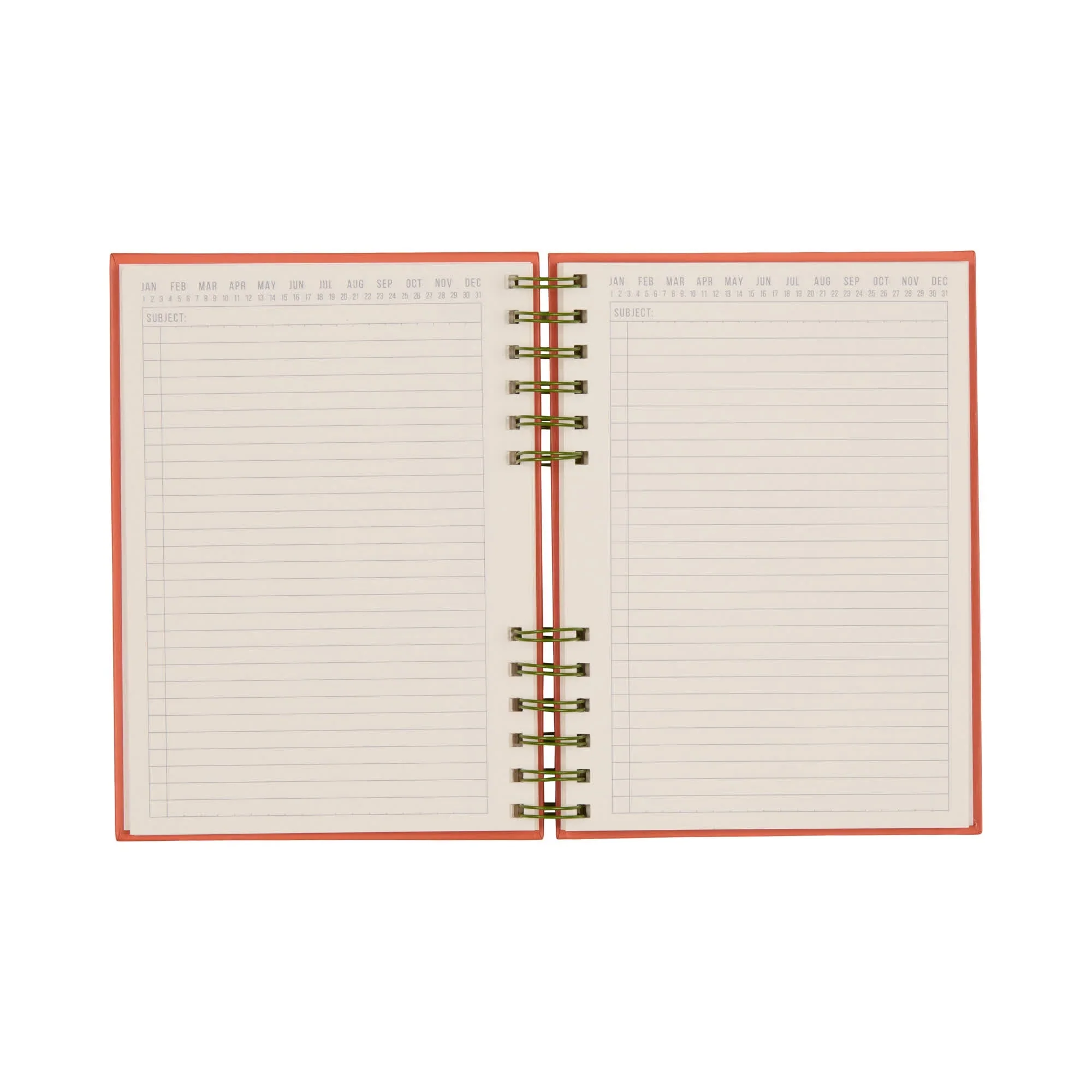 Standard Issue Planner Chilli Red Notebook - Image 3