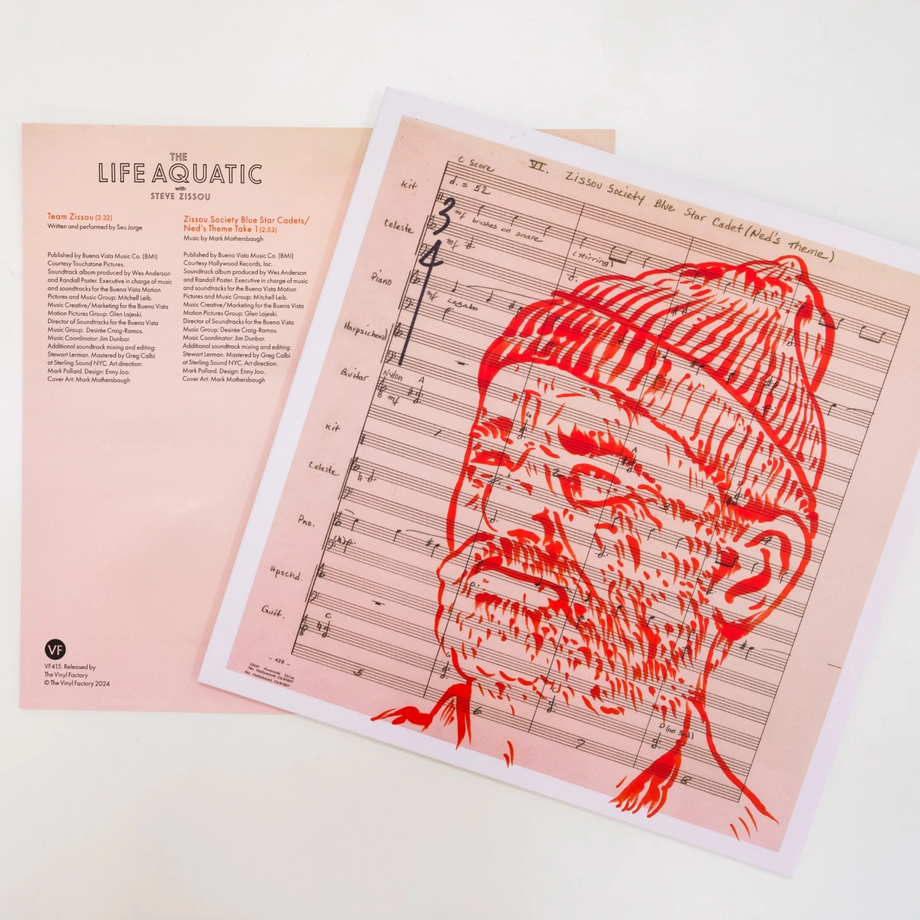Wes Anderson The Life Aquatic Singles Vinyl - Image 3
