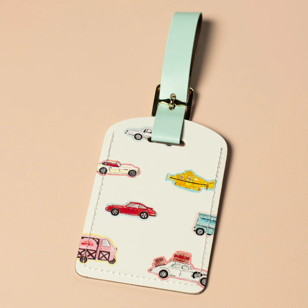 Wes Anderson Transport Luggage Tag - Image 3