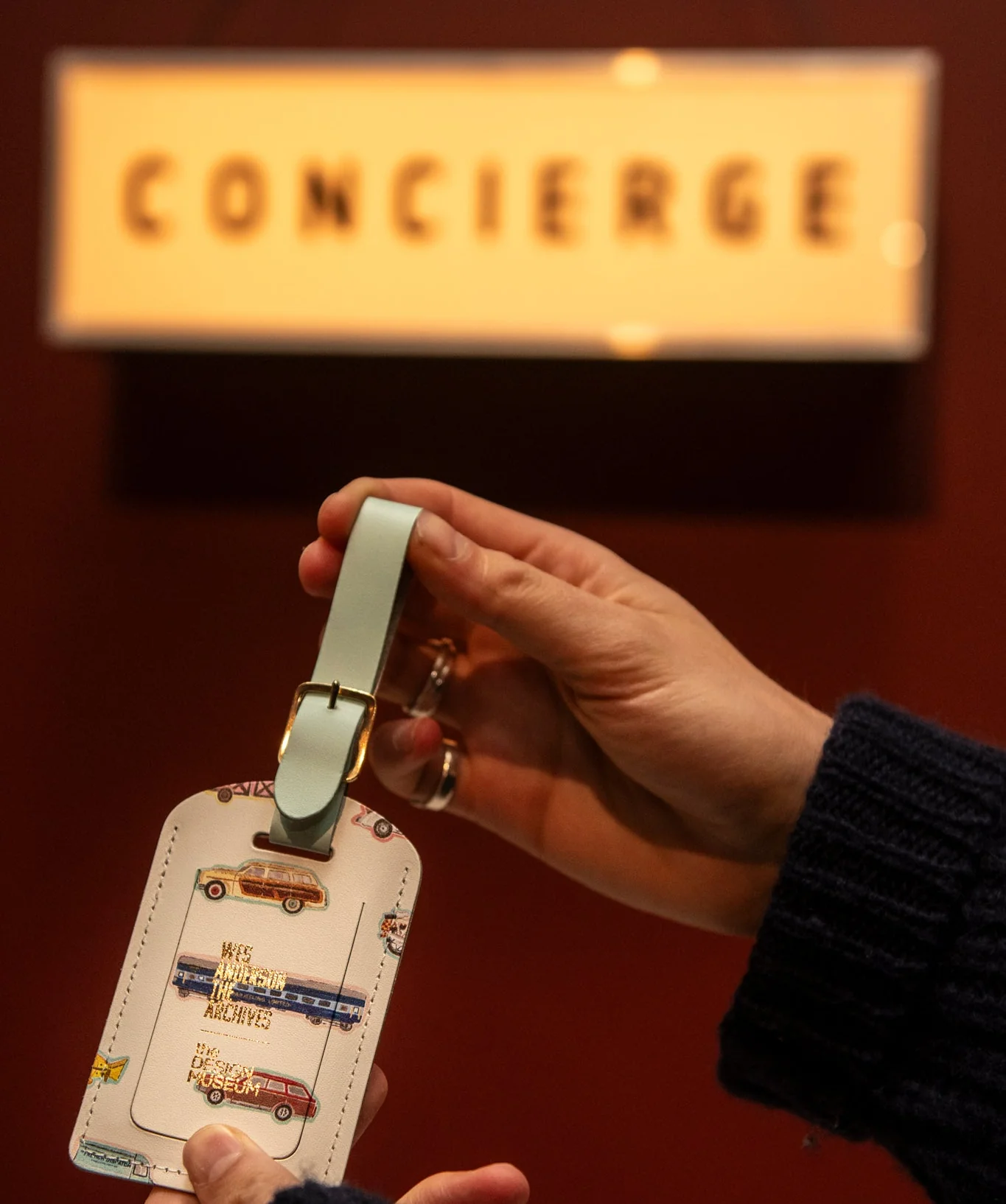 Wes Anderson Transport Luggage Tag - Image 4