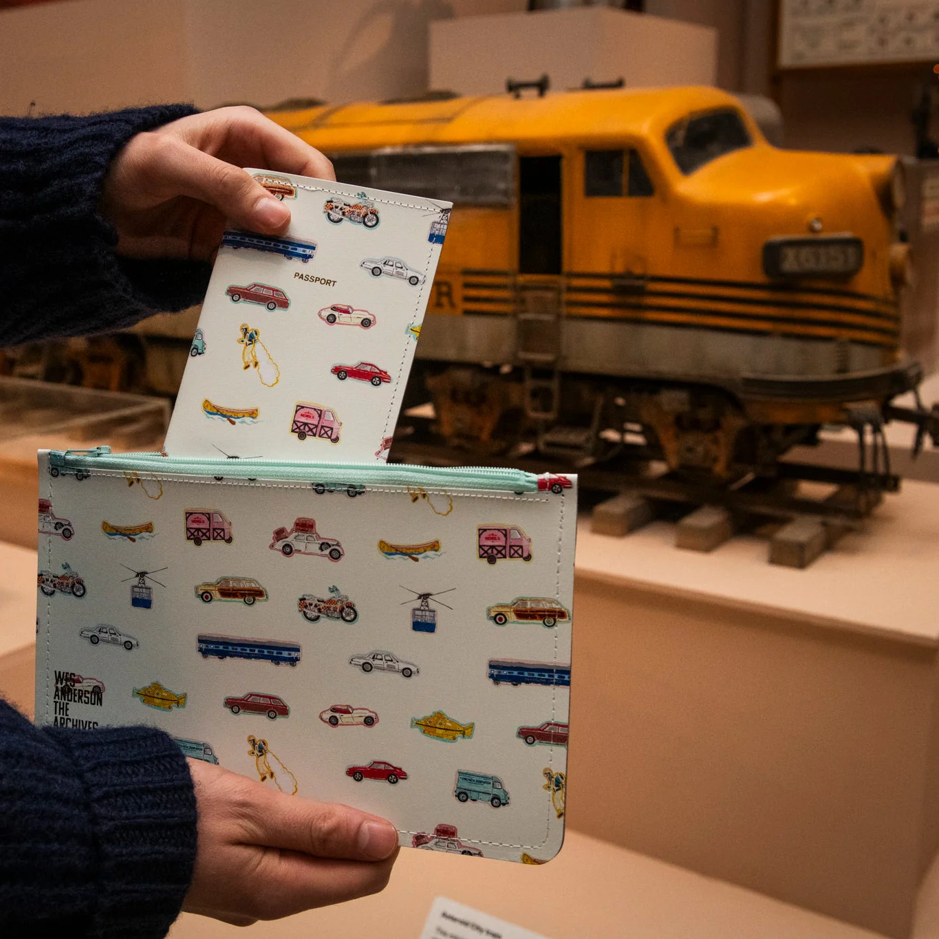Wes Anderson Transport Passport Holder - Image 3