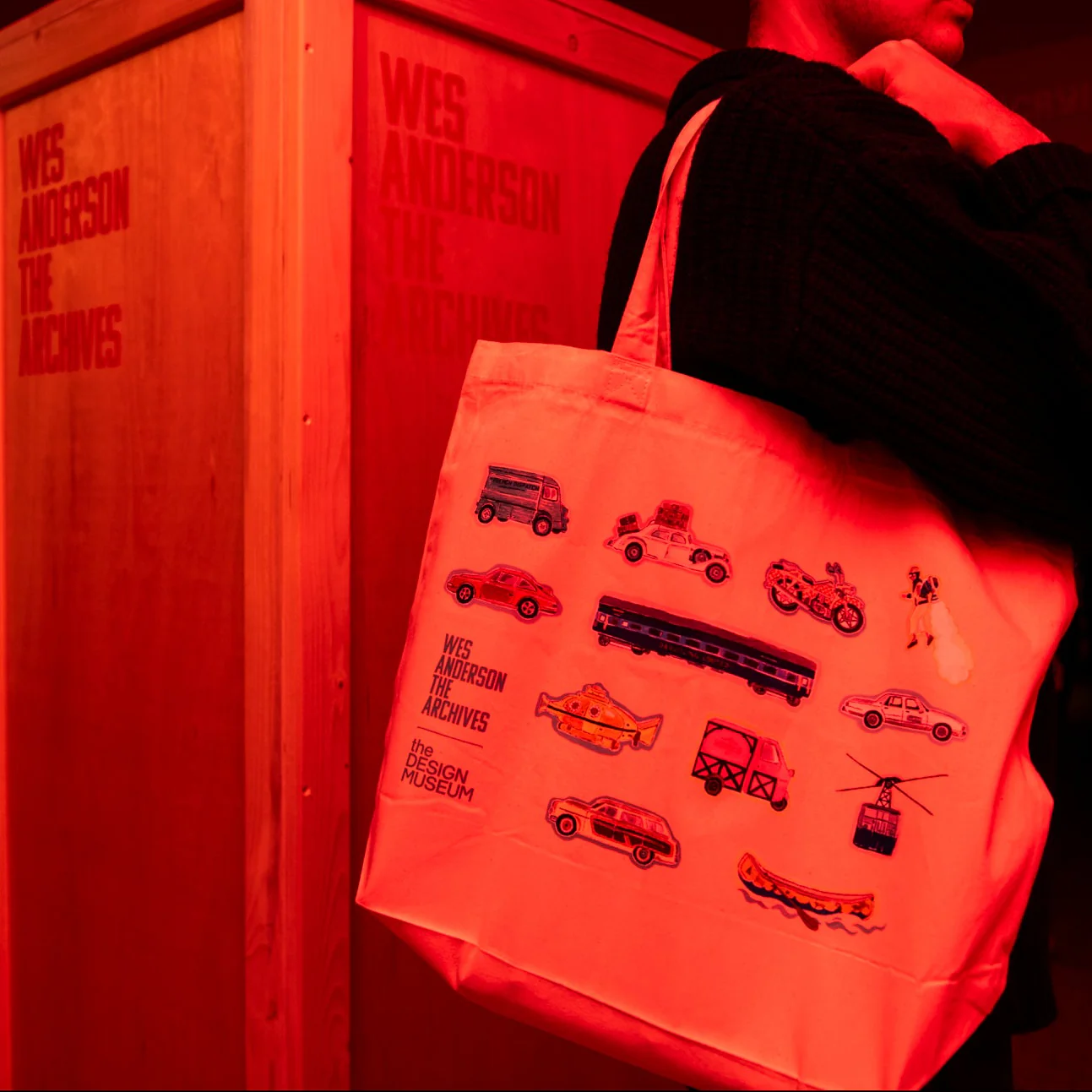 Wes Anderson Transport Tote Bag - Image 3