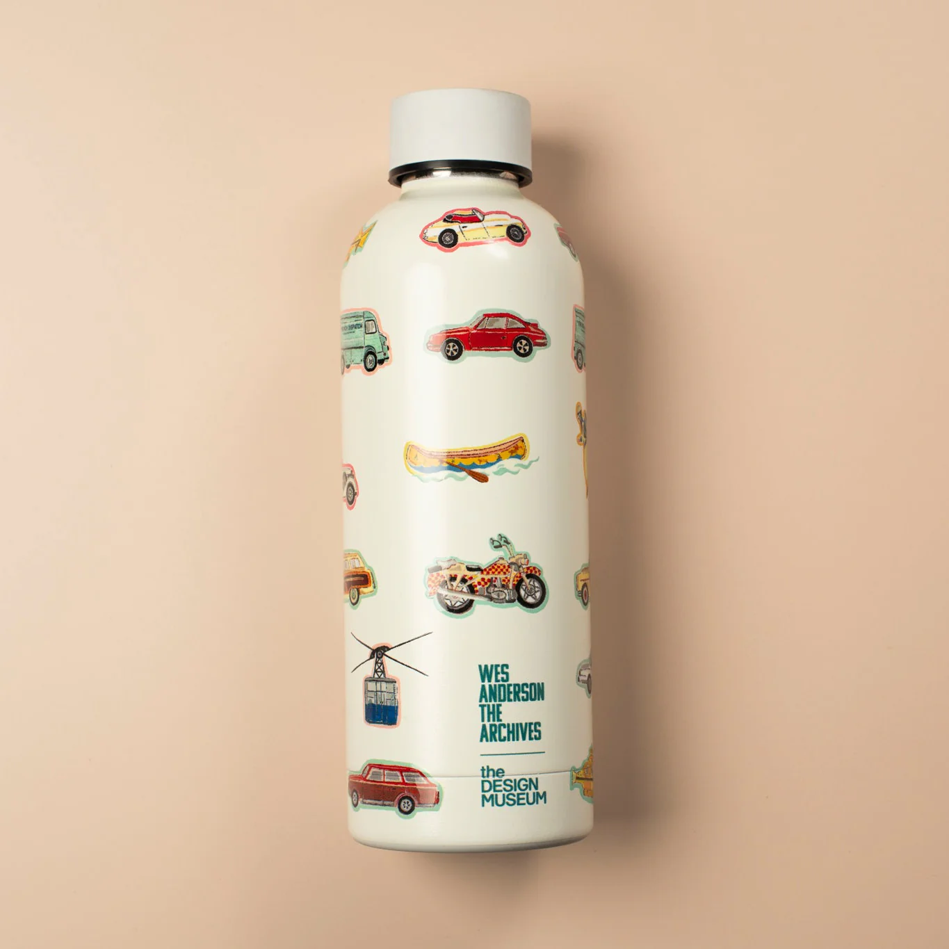 Wes Anderson Transport Water Bottle - Image 3