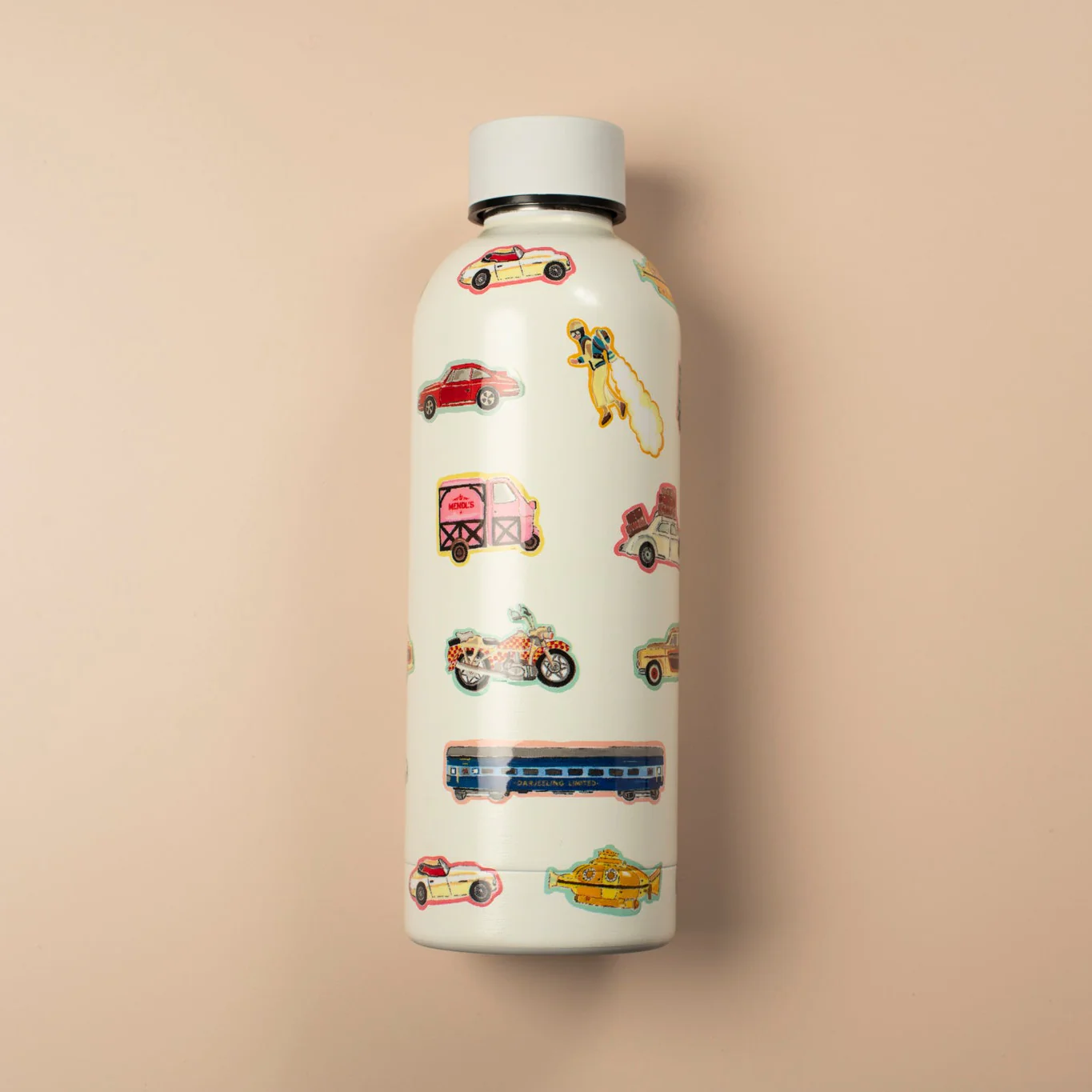 Wes Anderson Transport Water Bottle - Image 5